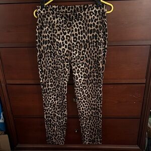 Michael Kors Leopard Print Leggings